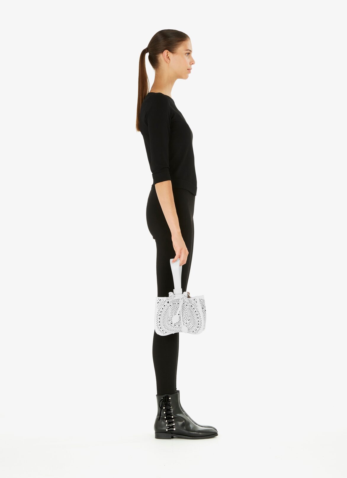 Rose-Marie 19 Bracelet Bag ALAÏA WHITE ROSE-MARIE 19 BRACELET BAG